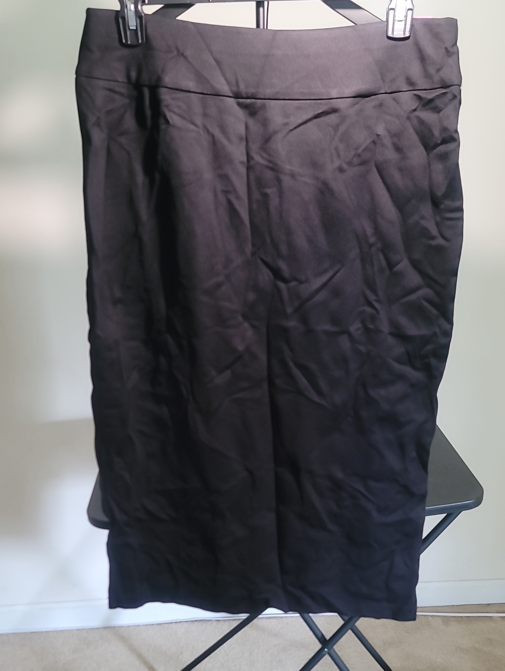 Ashley Stewart Black Pencil Skirt